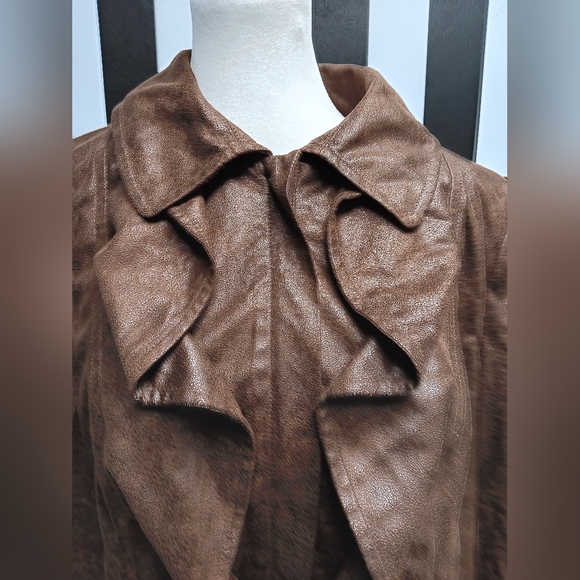 I.n.c brown jacket - Picture 3 of 8